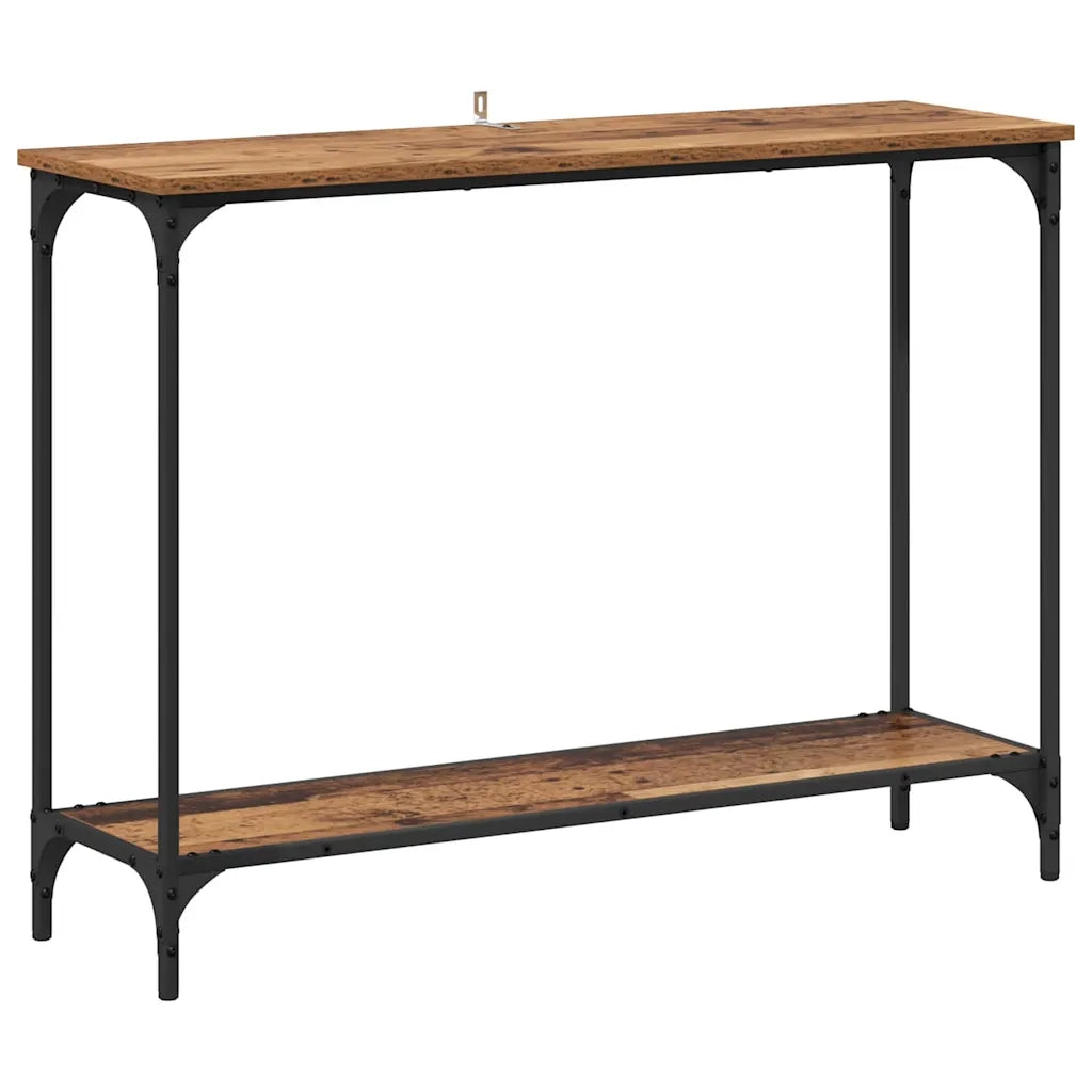 Tavolo consolle Legno vecchio 101 x 30.5 x 75 cm 883516