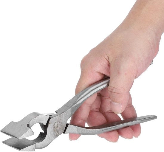 Strumento di Fissaggio a Mano con Forza di Attrito Elevata - Lavorazione della Pelle DIY - Materiale Resistente - Costruito con Acciaio di Alta Qualità - Sicuro da Utilizzare