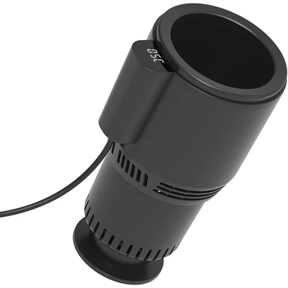 Trade Shop - Portabicchieri Auto Con Indicatore Temperatura Led Raffreddamento Riscaldamento Lattine -
