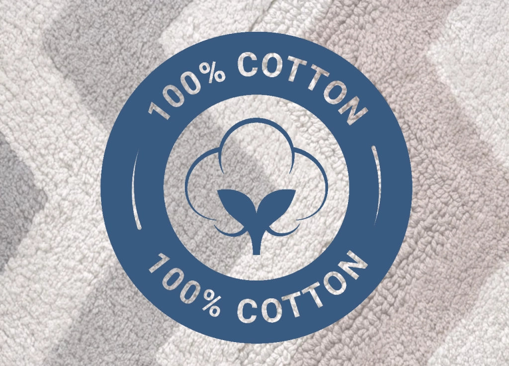 Tappeto Casa Bagno Cotone Spugna Morbida Antiscivolo Tono Su Tono Corner - 60x130 - Oceano