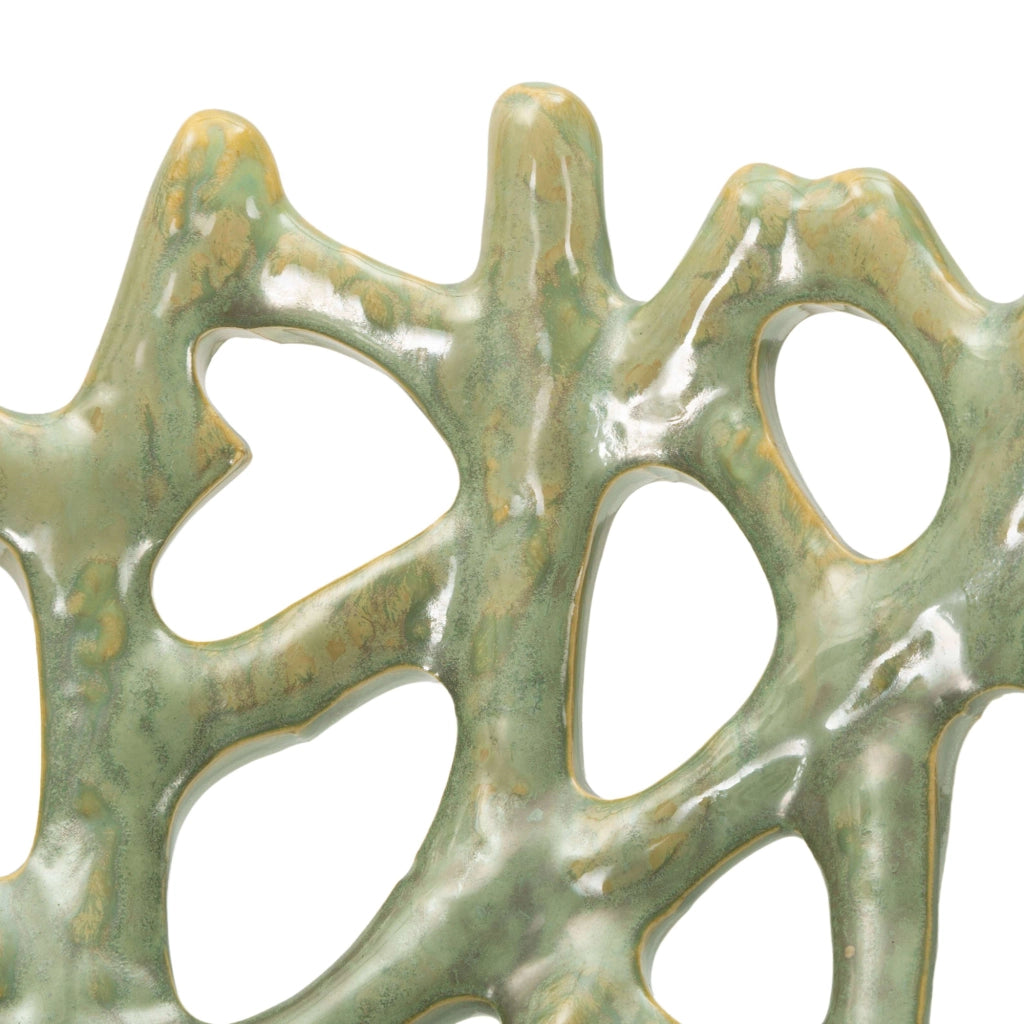 Famoto, Svuotatasche Effetto Corallo, Verde