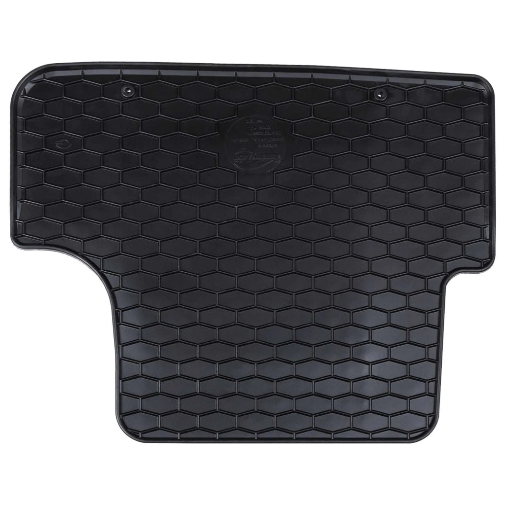 Tappetino per Auto 4 pz Nero Gomma CFW4092124