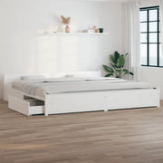 Giroletto con Cassetti Bianco 150x200 cm Super King 3103575