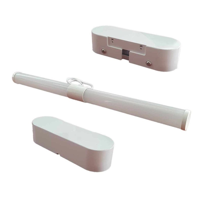 Lampada LED da Specchio Faretti Tubolare da Bagno 6W Luce 360 gradi Bianco Naturale 4200K 600lm IP44 Lunghezza 40cm