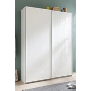 ARMADIO SYSTEMA SCORREVOLE 150X67XH223CM BIANCO