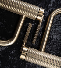 Rubinetto Da Lavabo Rea Argon Brush Gold High