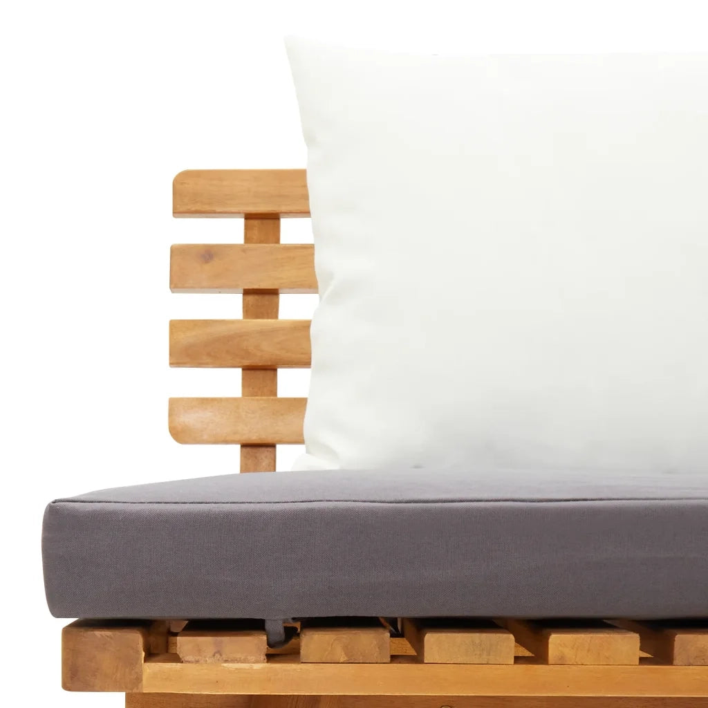 Divano Letto da Giardino 200x65 cm in Legno Massello di Acacia 316263