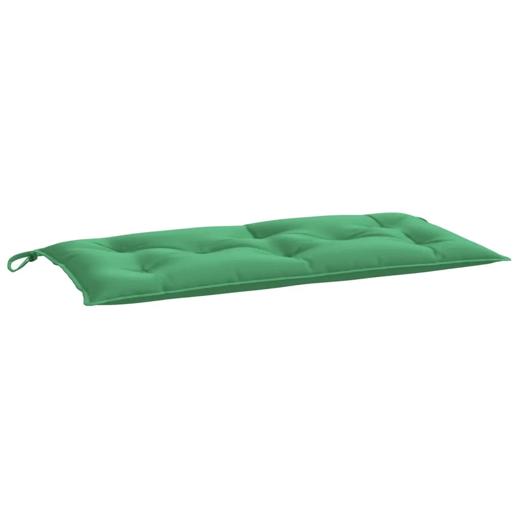 Cuscino per Panca-Cuscini per panchina Verde 100x50x7 cm in Tessuto Oxford