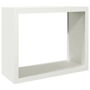 Portalegna 100 x 40 x 80 cm acciaio bianco 02_0043699