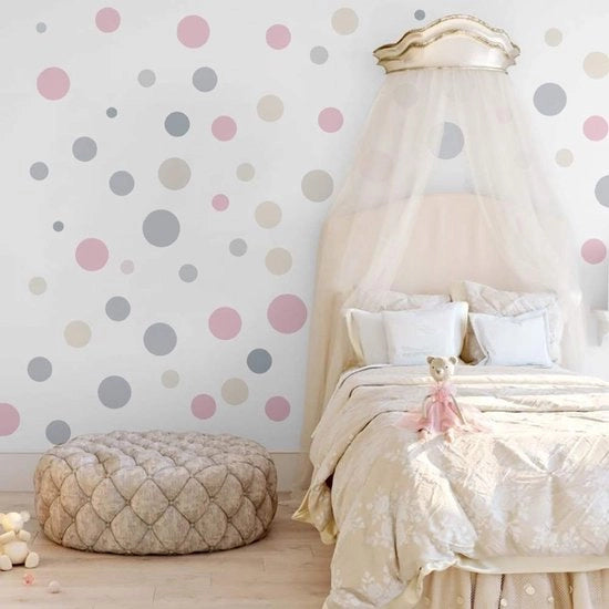 Decorazione per parete a punti - 117 pezzi - Vinile salutare
