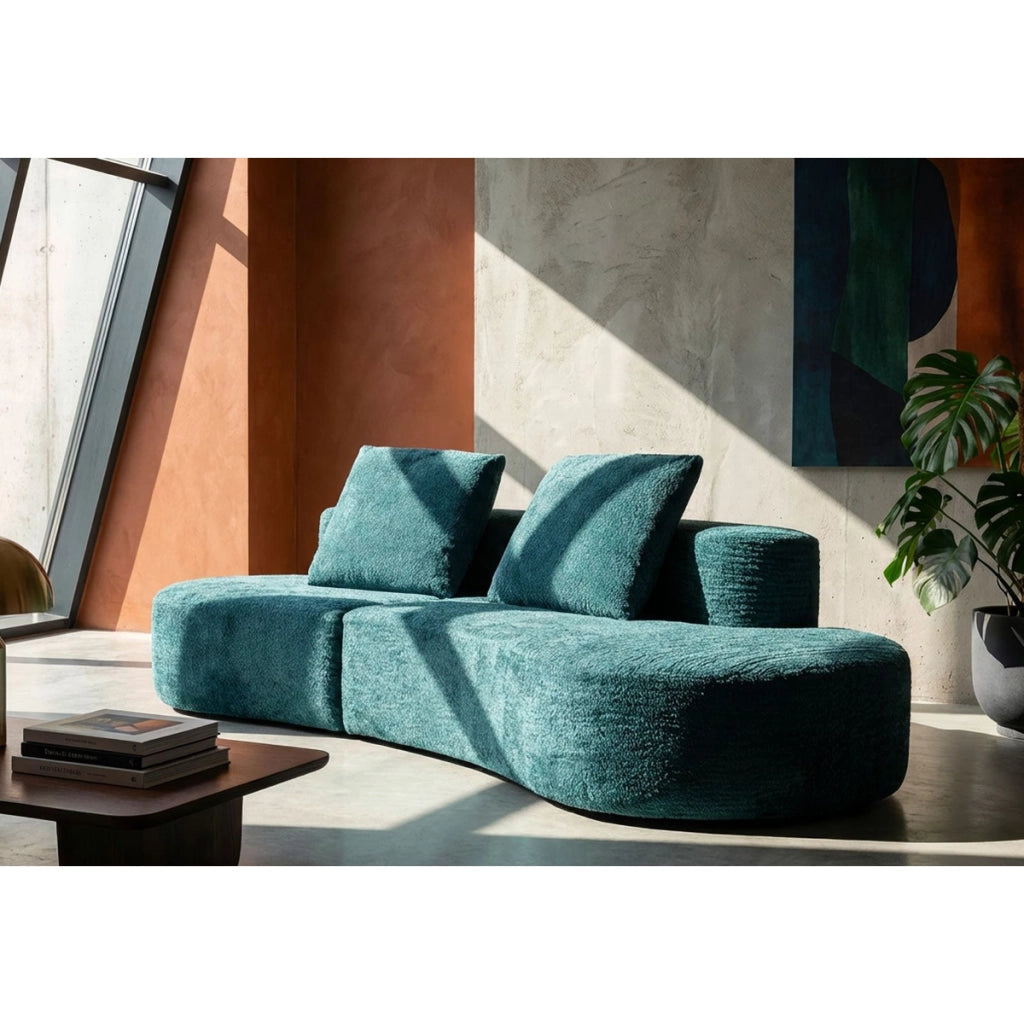 Divano Letto VKH1117, Ottanio, Spugna, 238x92x78 cm