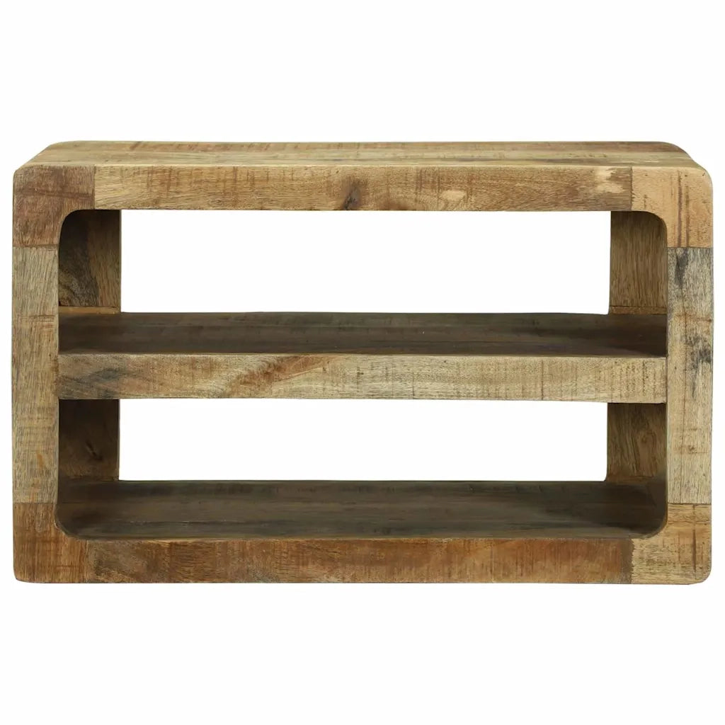 Mobile TV-Credenza per TV-Console TV Marrone 60 x 32 x 36 cm Legno massello di mango