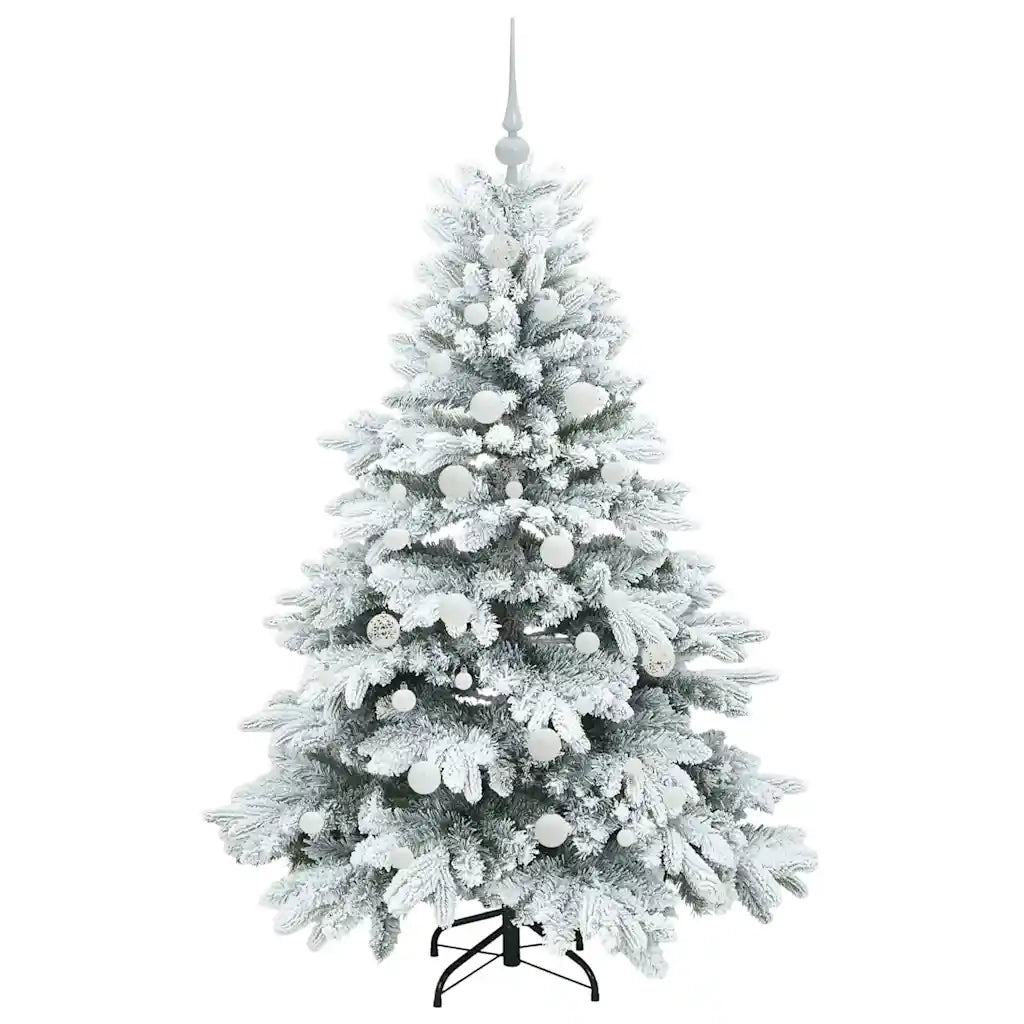 Albero di Natale artificiale con 150 LED Bianco 150 cm PE e PVC 3397604