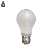 Alcapower Lampadina LED Classica A60 Vetro Frost 8W E27 950lm 3000K Luce Calda Diffusa a 360 Gradi ad Alta Efficienza Energetica Classe E