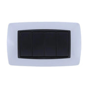 EcoPrice Placca 503 4Mod Bombe' Bianco SD88004-1