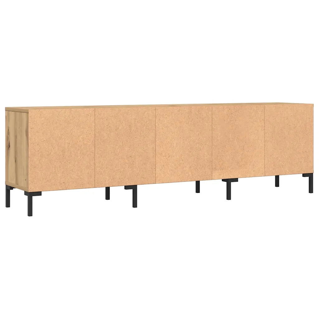 Mobile TV | Armadietto TV | Mobile Porta TV Rovere Artigianale 150x30x44,5 cm Multistrato