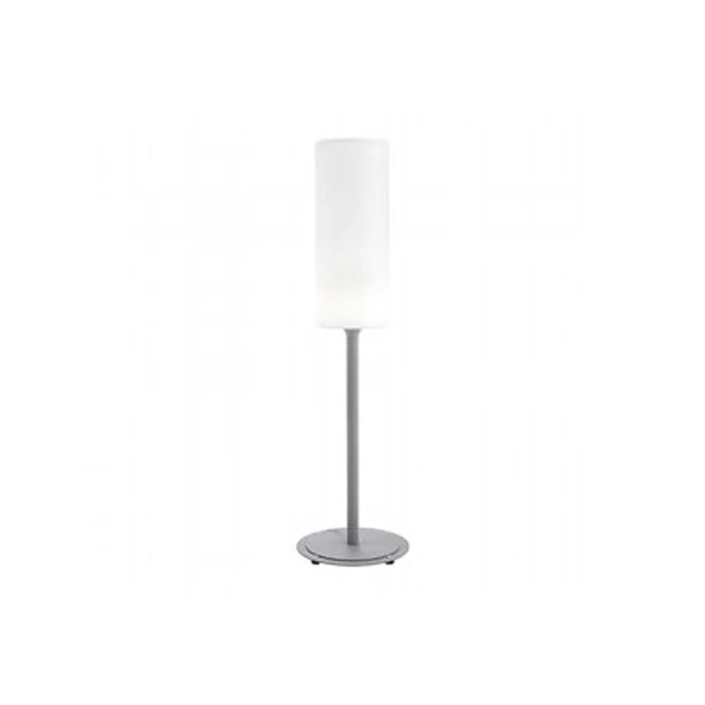 Piantana Da Esterno Contemp. Roller Alluminio E Termoplastica Grigio 1 Luce E27