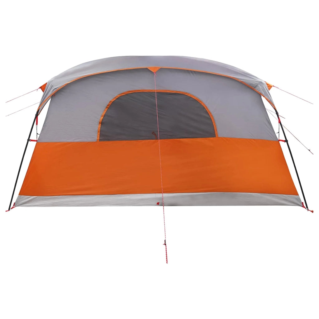Tenda a tunnel con tetto Grigio e arancione 366 x 244 x 198 cm 42028667