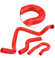 Kit di Slang Radiatore in Silicone - Radiatore Slang Kit - Duraturo e Resistente al Calore - Rosso - Kit di Slang in Silicone - Adatto per Civic D15 D...