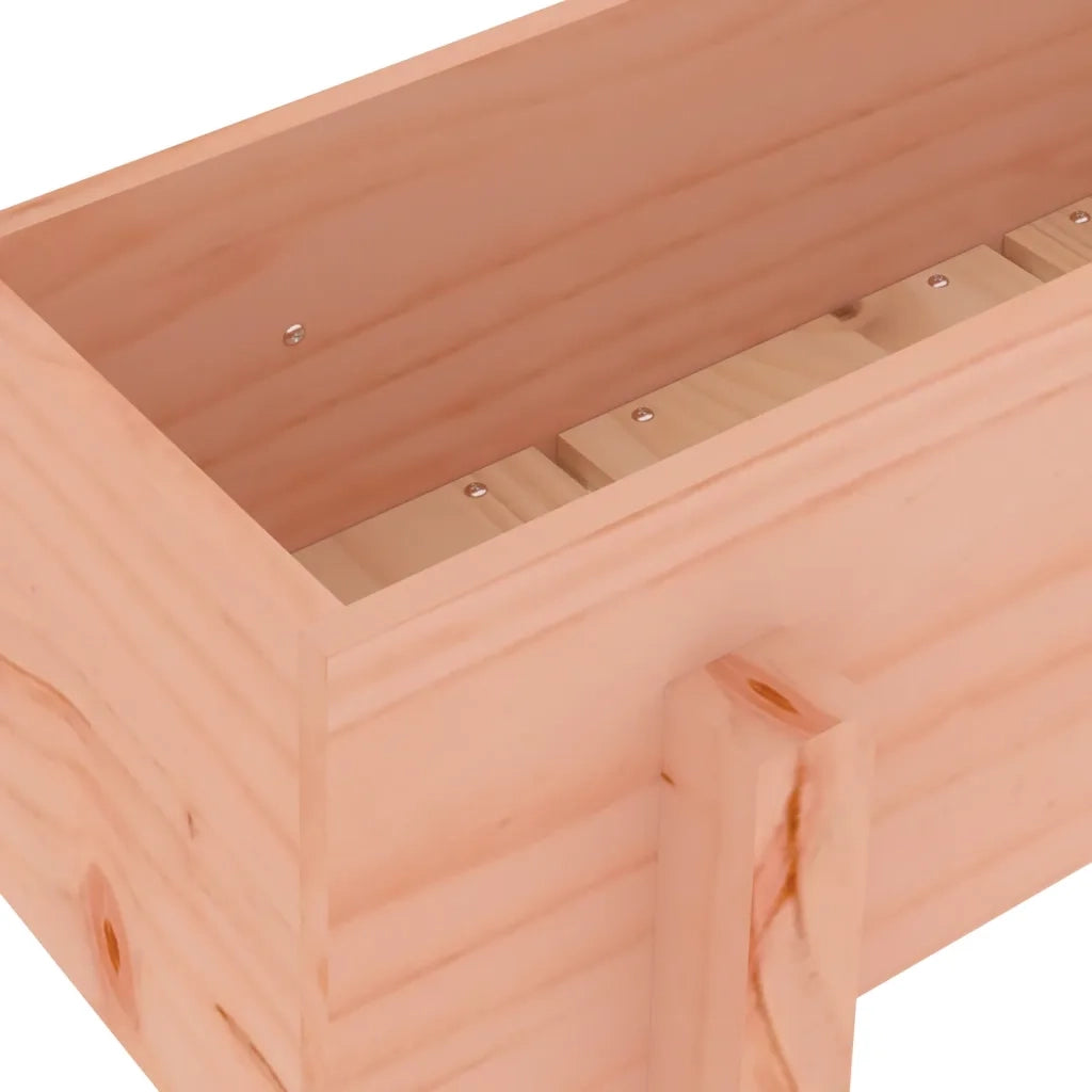 Fioriera da Giardino-Vaso da Esterno 62x30x38 cm in Legno Massello di Douglas