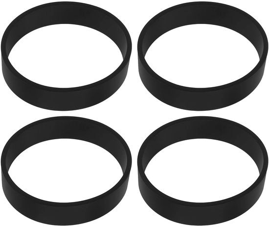 Sostituzione Filtro a Rete per Aspirapolvere - 4x Filtro a Rete in Gomma - Codice Articolo 301289/301289G - Compatibile con Kirby Heritage/Legend - Diametro Interno 59mm - Larghezza 15,3mm - Dicottura 2,4mm - Parte di Ricambio per Aspirapolvere
