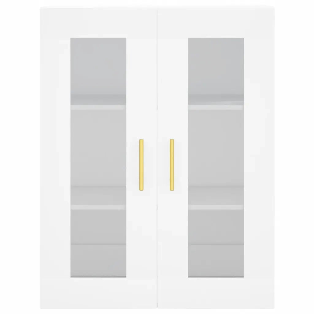 Credenza Bianca 69,5x34x180 cm in Legno Multistrato 3198521