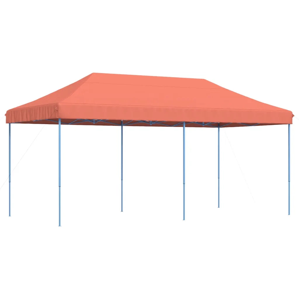 Tenda da Festa Pieghevole Pop-Up Terracotta 580x292x315 cm 4004941
