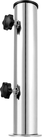 Parasolbeugel per standbuis per parasol per pavimento in granito - acciaio inox