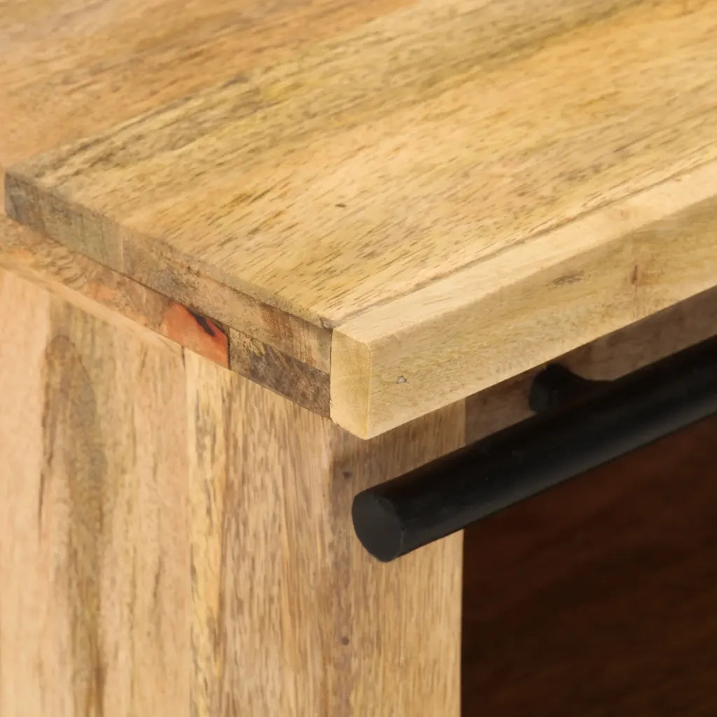 Mobile Porta TV 90x35x40 cm in Legno Massello di Mango cod mxl 66930