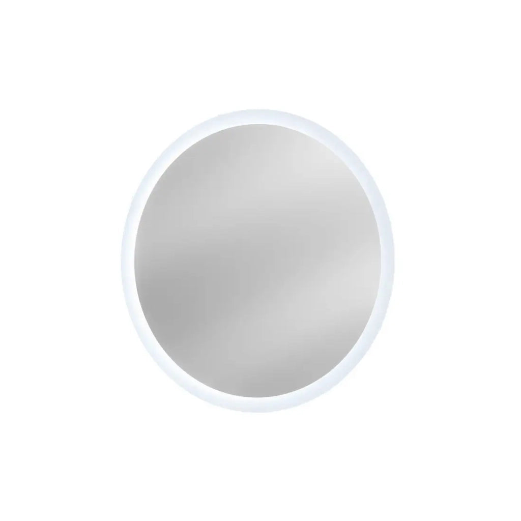 Specchio da bagno LED rotondo 60 cm senza cornice design