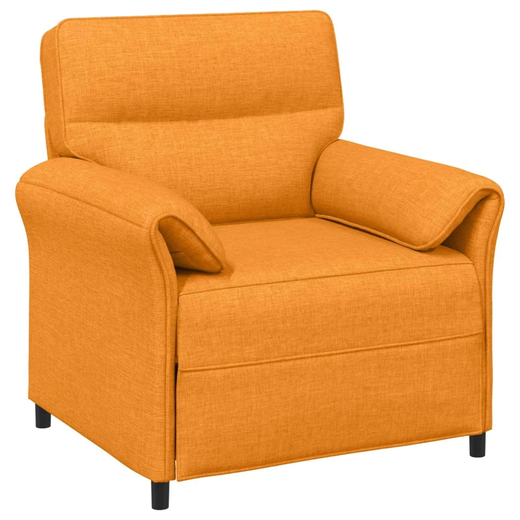 Set di divani 2 pz Giallo Scuro Tessuto 3424866