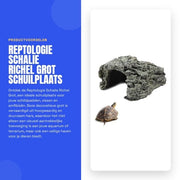 Sala di riposo per tartarughe/ anfibi/pesci - Decorazione in resina - Adatta per acquari/terrarium - Materiale duraturo - Ambiente realistico - Decorazione per acquario