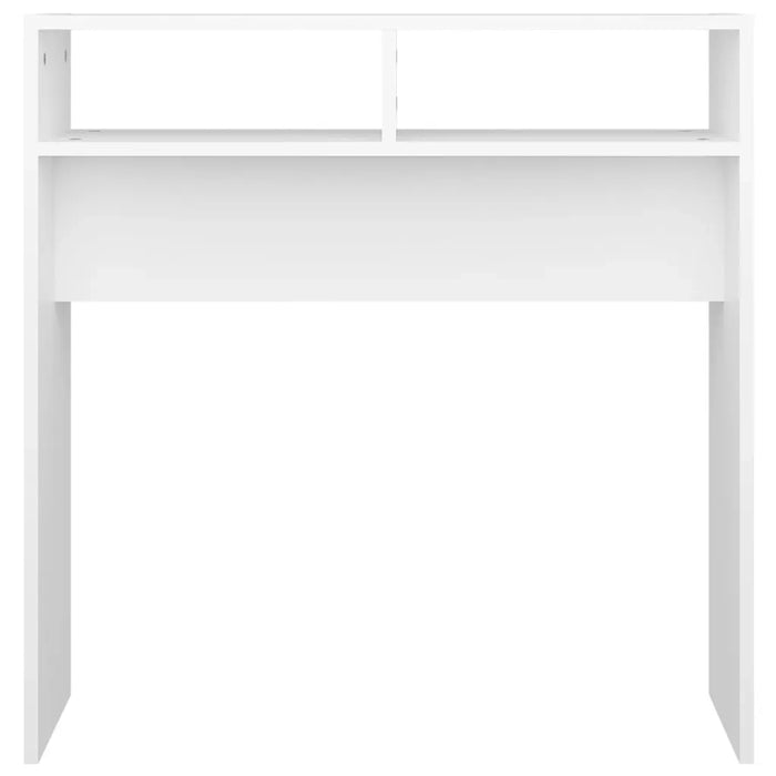 Tavolo Consolle Bianco 78x30x80 cm in Truciolato