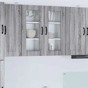 Pannello lavastoviglie Kalmar Grigio Sonoma 40 x 31 x 80 cm 884646