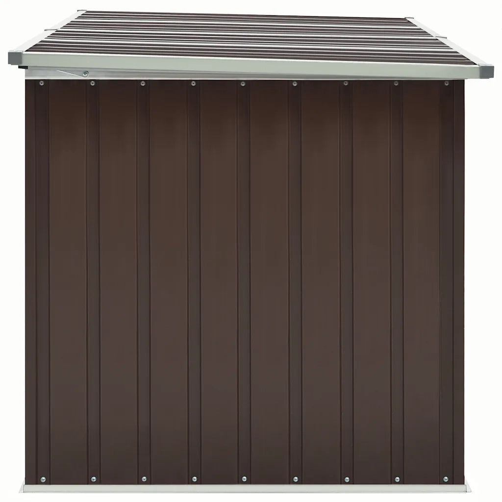 Baule da Giardino-Cassa da giardino Marrone 171x99x93 cm