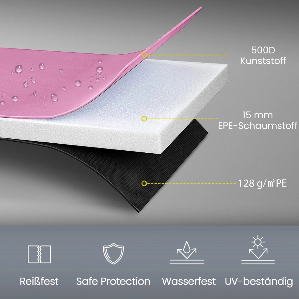 Copertura per trampolino ¨C zephmum ¨C rosa, diametro 305 cm