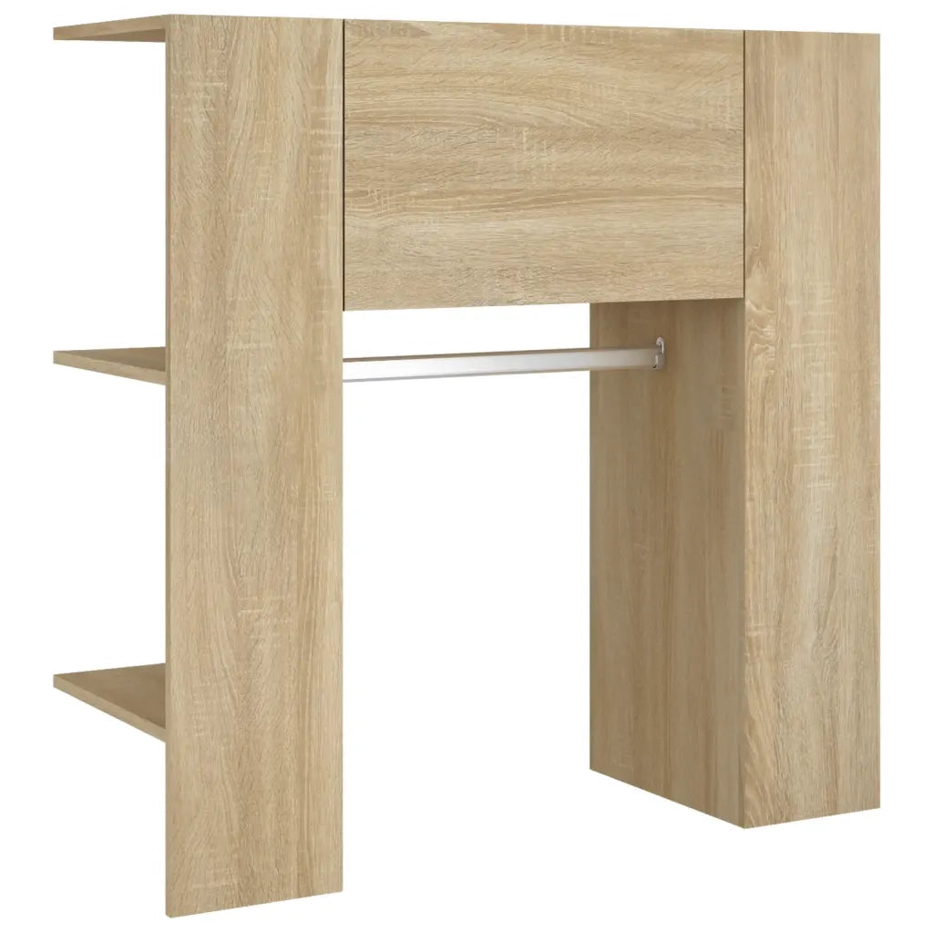 Scaffale Ingresso Rovere Sonoma 97,5x37x99 cm Legno Multistrato 808768
