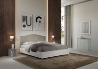 Letto Matrimoniale 160x200 cm Senza Rete Grace Tortora