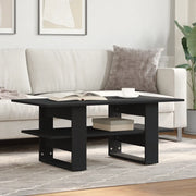 vidaXL Tavolino da Salotto Nero 102x55x42 cm in Legno Multistrato