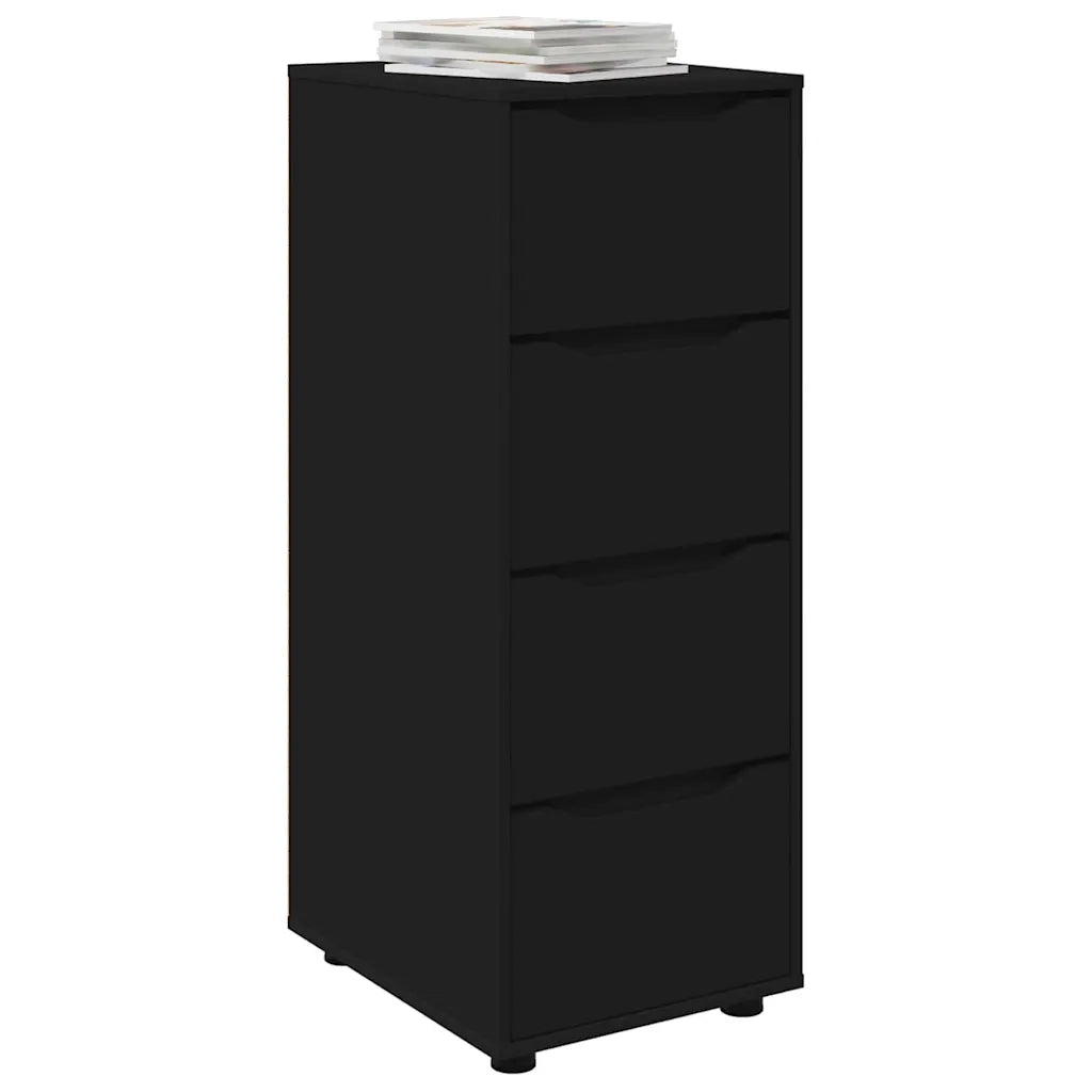 Armadio Nero 40 x 48 x 105 cm Legno multistrato