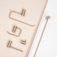 Portasciugamano Da Bagno 9706 Prism Brush Gold