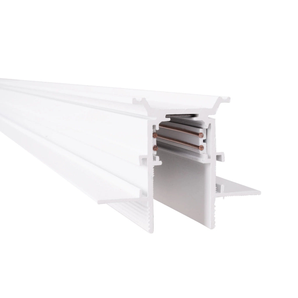 Binario magnetico incasso 2m bianco 48V Maxlight MEC