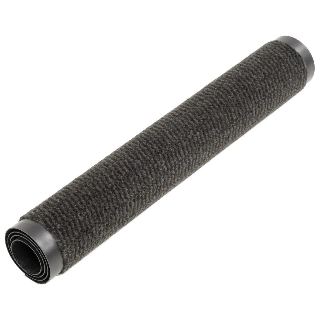 Tappeti Antipolvere 2 pz Rettangolari Trapuntati 40x60 cm Neri 3051602