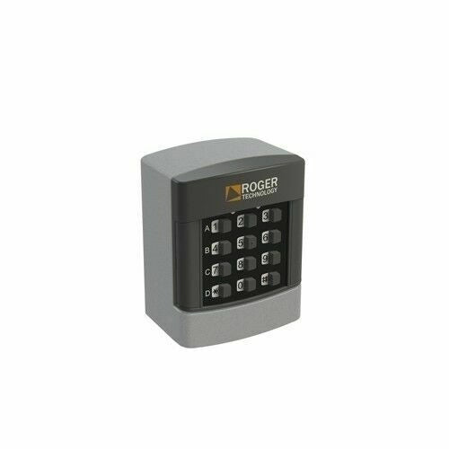 SELETTORE A TASTIERINO NUMERICO 12 CIFRE 4CH DA ESTERNO ROGER H85/TDS/TRIX NUOVO