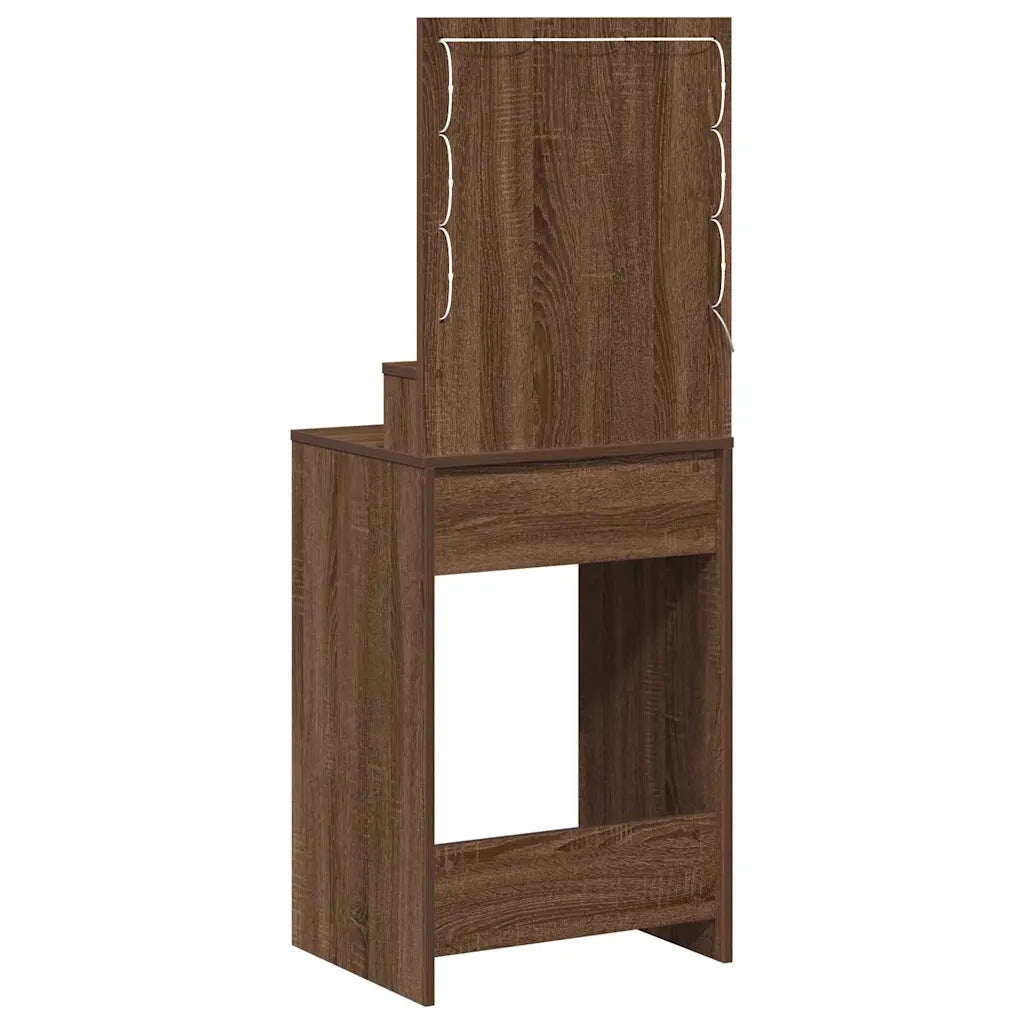 Tavolo da Trucco Rovere Marrone 50 x 41 x 135 cm 865097