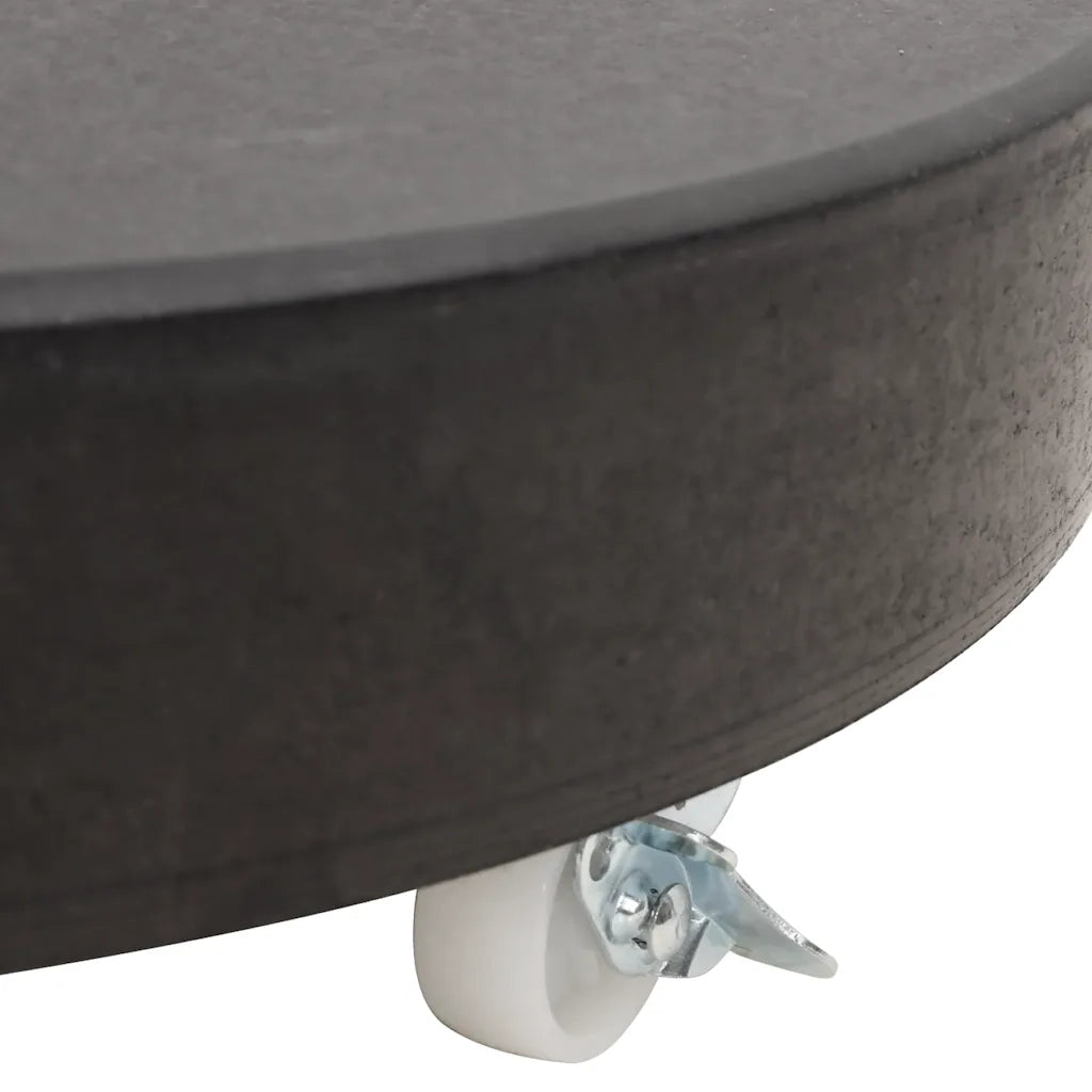 Base per Ombrellone in Granito 30 kg Circolare Nera CFW7609565