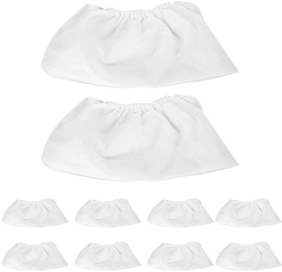 Aspiratore per unghie con sacchetti di contenimento sostituibili - 10 pezzi - Materiale non tessuto - Corda elastica - Facile da usare - Adatto per Nail Art - Sacchetto di contenimento per polvere