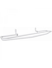 RAWELL doppio portasciugamani bianco per radiatore 60x6,9x21,5 cm