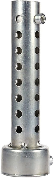 Uscita Demagnetizzante Universale - DB Killer - Inserzione Differenziale - Acciaio Argento - 42 mm - Alta Qualità - Uscita Motocicletta