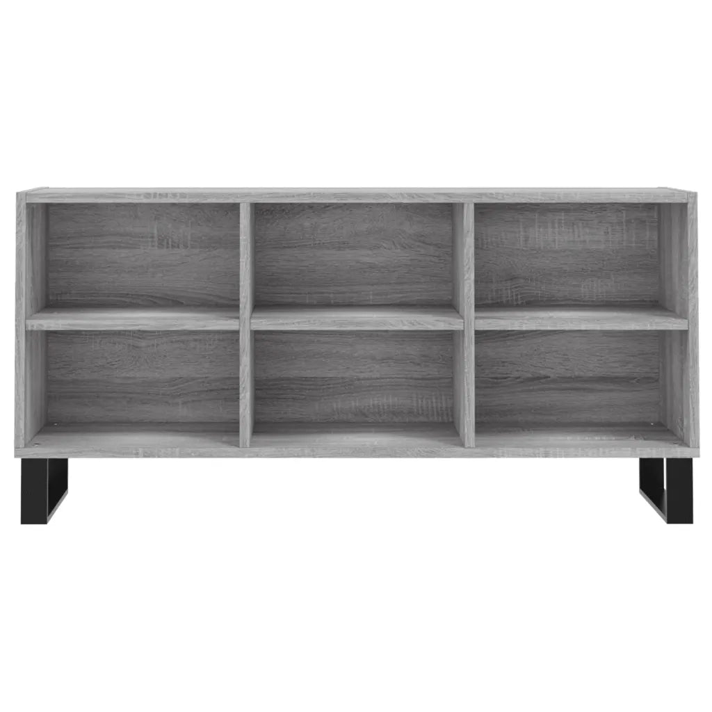 Mobile TV Grigio Sonoma 103,5x30x50 cm in Legno Multistrato 827002